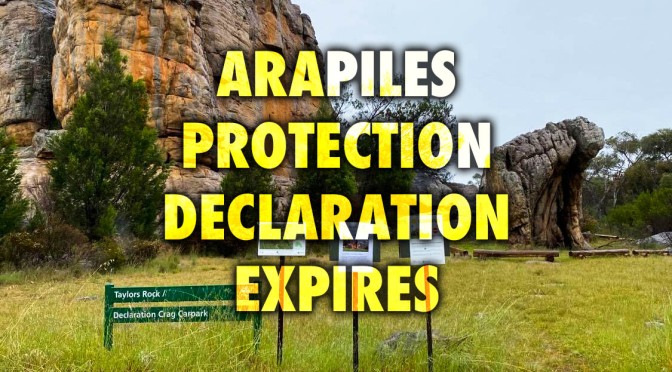 Arapiles Protection Declaration Expires